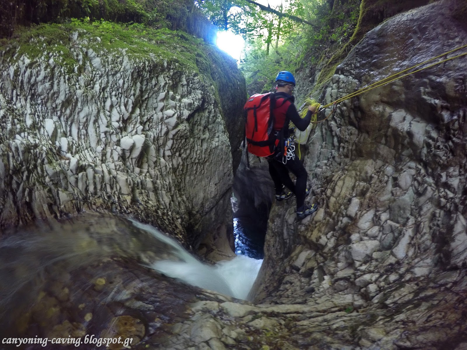 Canyoning Caving Canyoning Πύλη Παραδείσου, Τζουμέρκα