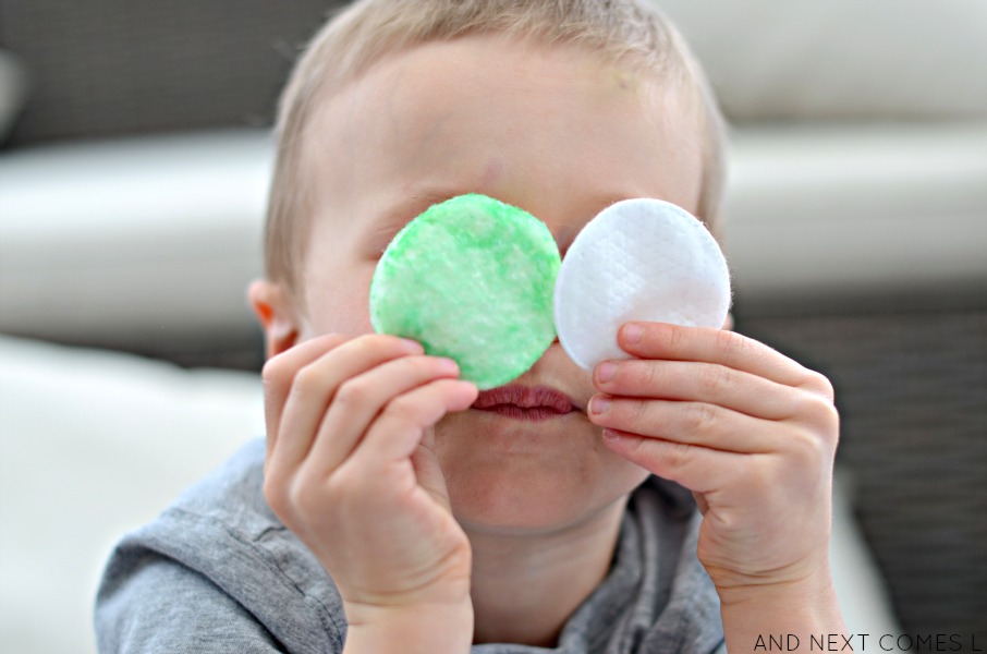 Rainbow Scented Matching Game with Essential Oils And Next Comes L