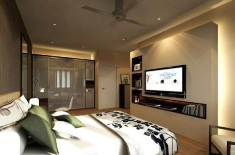 Contemporary Master Bedroom decoration