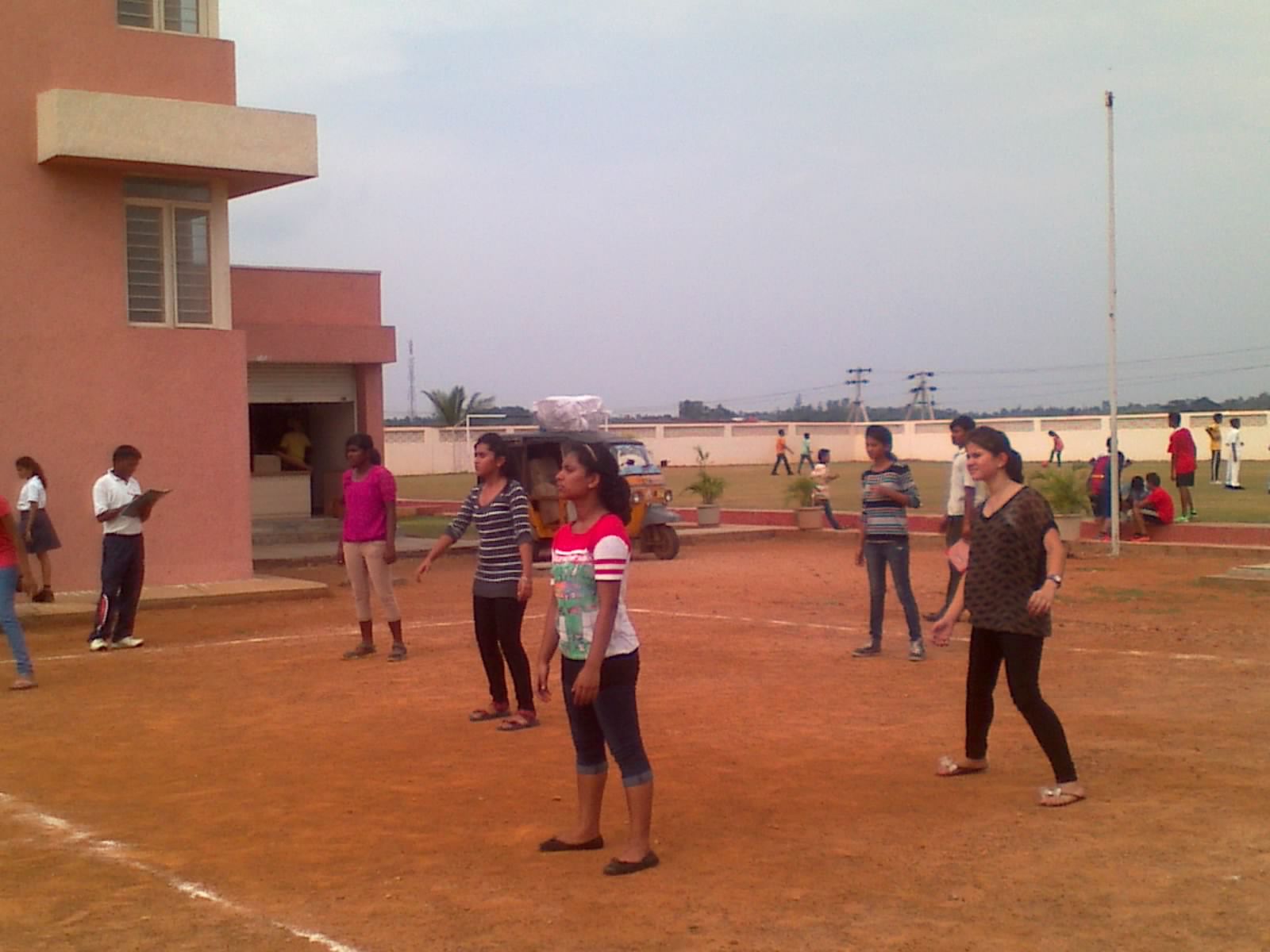 Oakridge Day & Residential Campus, Visakhapatnam Throw Ball Competition