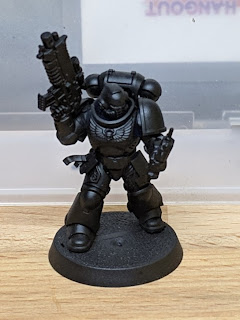 Assembled and primed Black