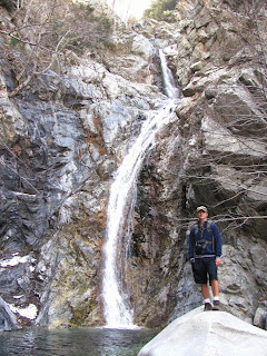 California Waterfall,Lytle Creek Road