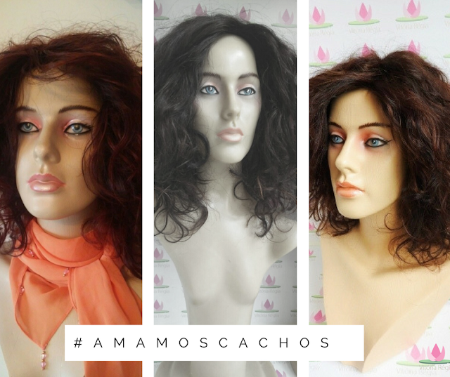 perucas - afro - cacheadas cabelo - natural - perucas - estilo