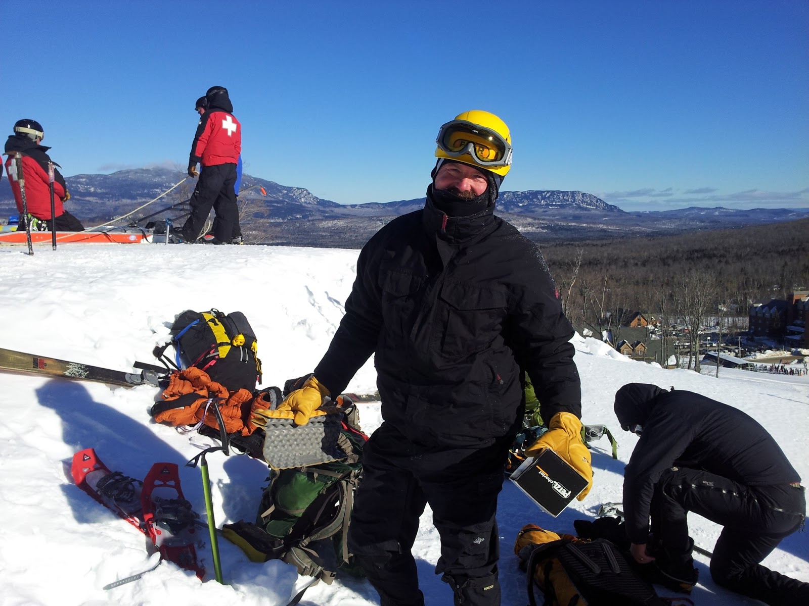 Franklin Search & Rescue Photos of Ice Axe and Crampon Training 1272013