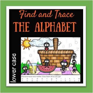 Find and Trace the Alphabet Find and Trace the Alphabet