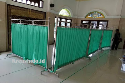 Jasa Hijab Masjid Stainless di Medan Sumatera Utara dan sekitarnya