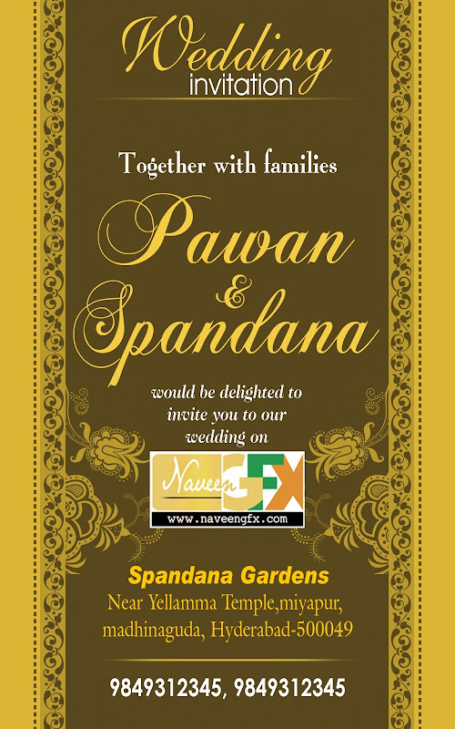 Download Indian Wedding Card Invitation Psd Templates Free Downloads Naveengfx PSD Mockup Templates