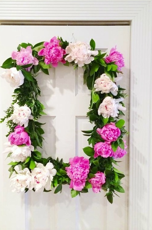Design Darling HOW TO MAKE A PEONY WREATH