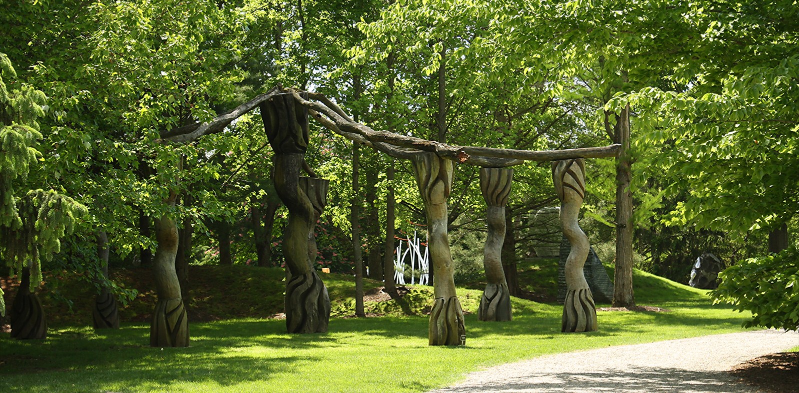 View from Federal Twist Grounds for Sculpture