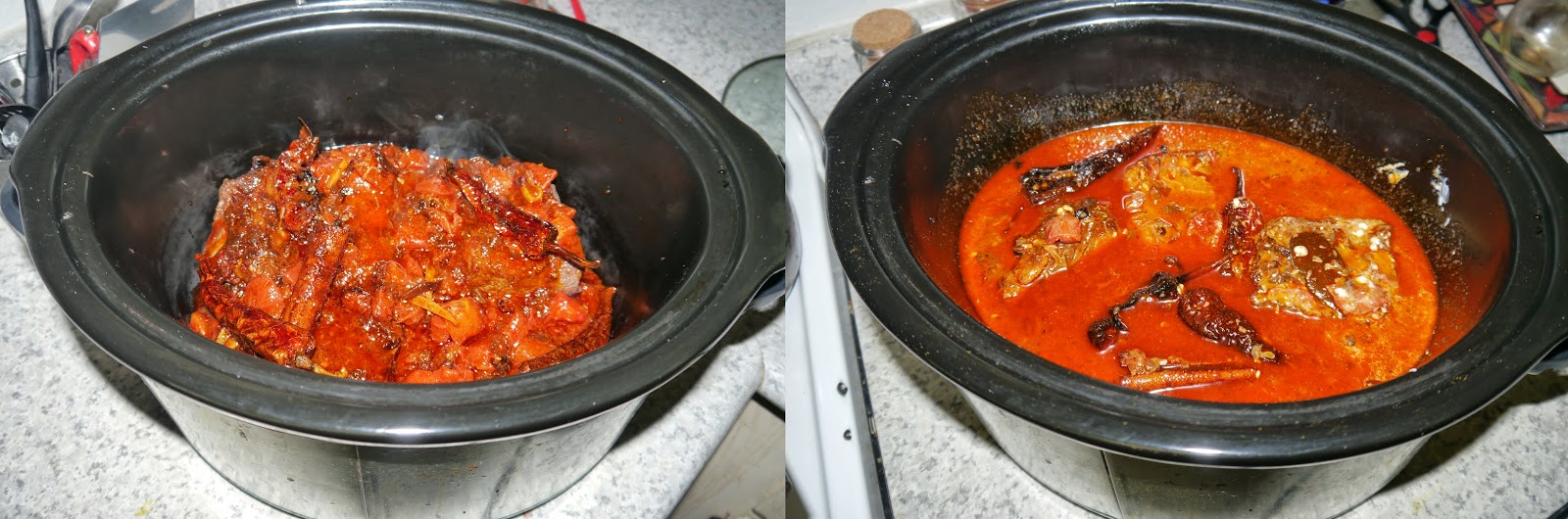 Beef stew with Indian spices