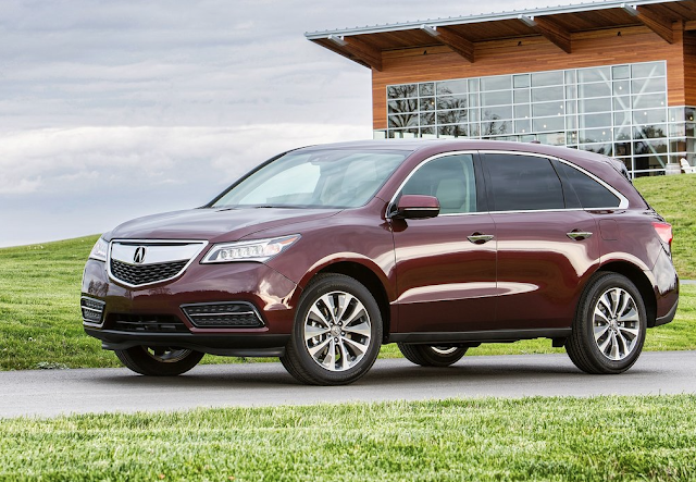 MDX 2014 Acura MDX burgundy