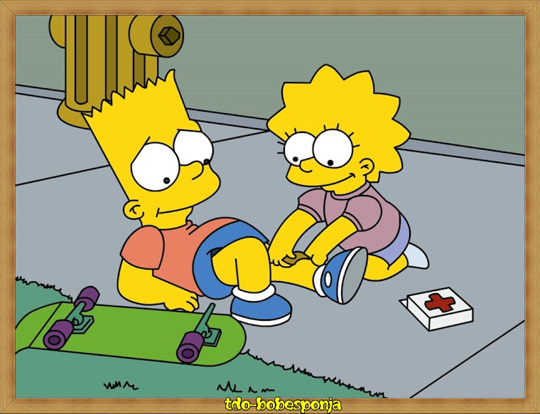 Imagen de Lisa y Bart