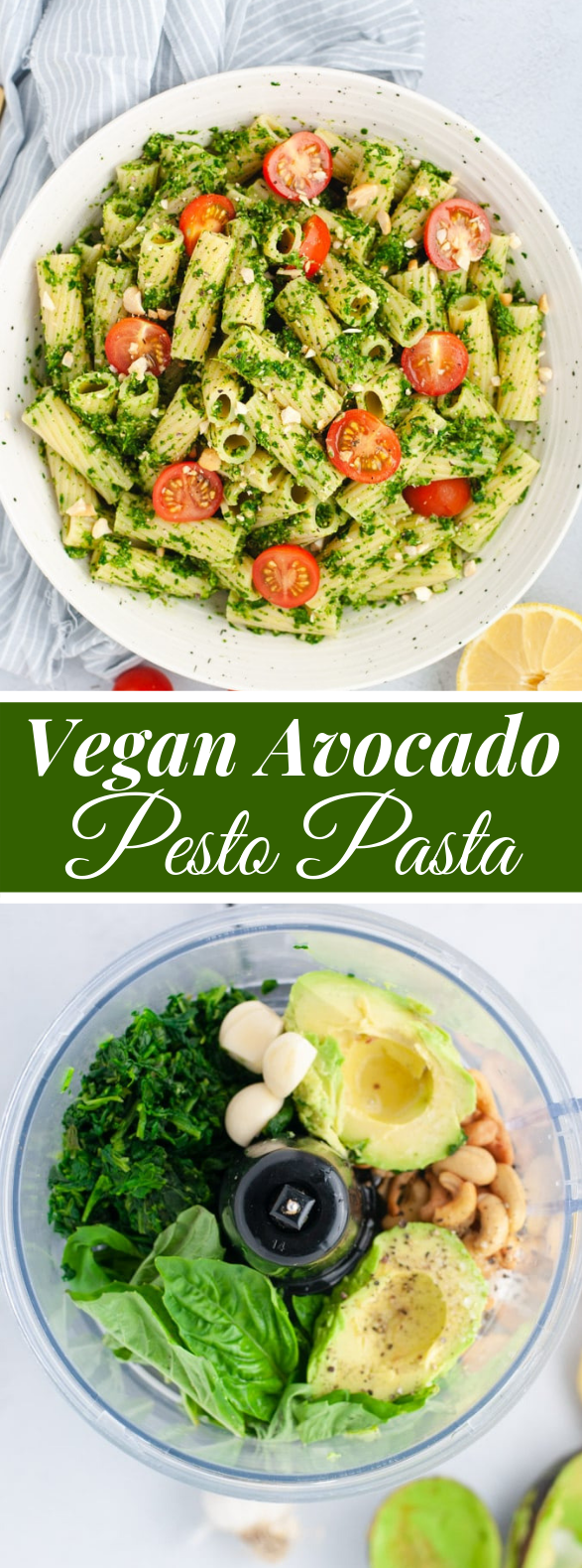 Vegan Avocado Pesto Pasta #veganrecipe #tomato Vegan Avocado Pesto Pasta #veganrecipe #tomato