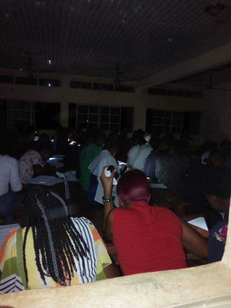 Oko Polytechnic Students Compelled to Write Test in Darkness