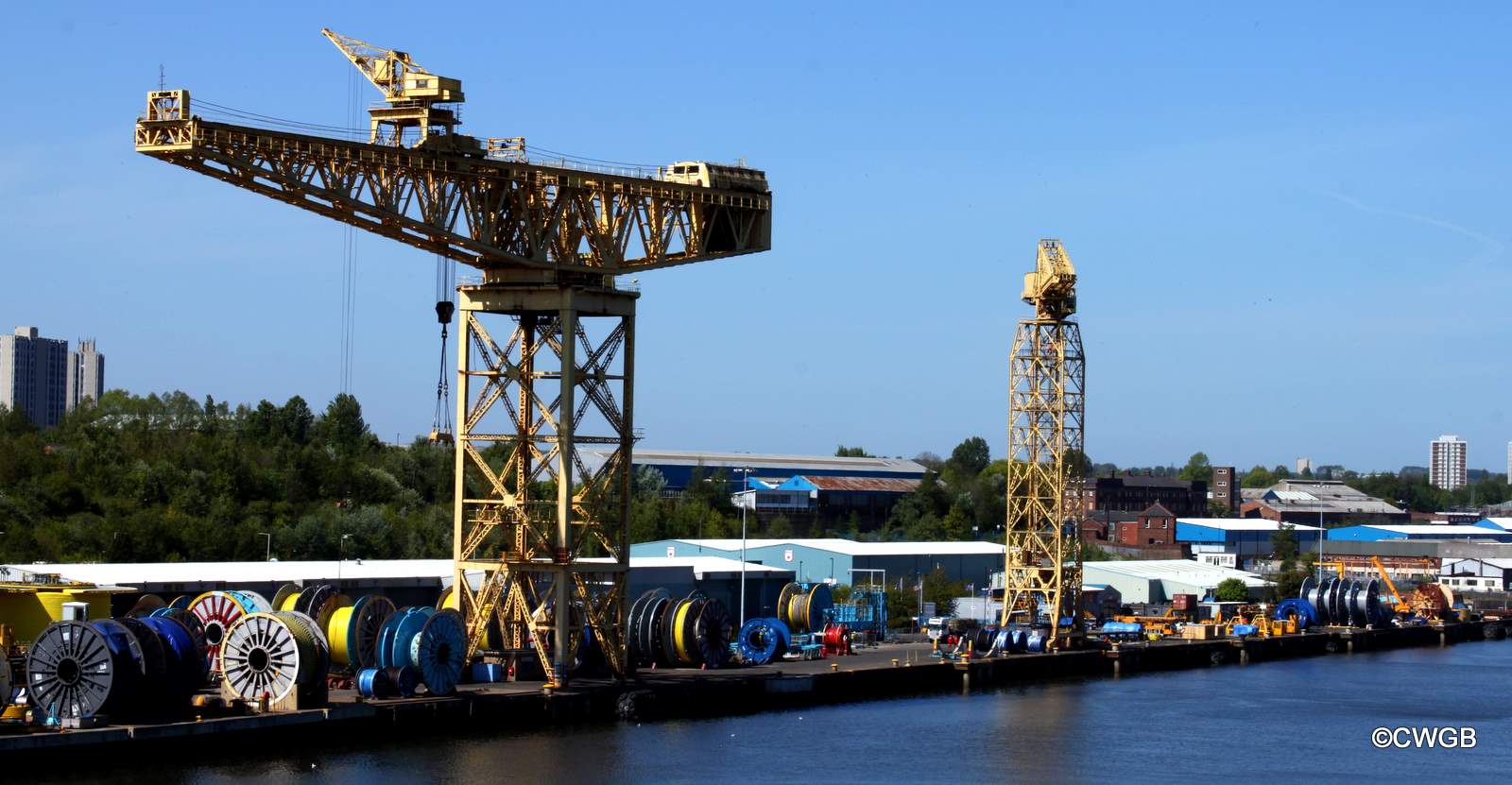 Newcastle upon Tyne and Northumberland Daily Photo Tyne Cranes