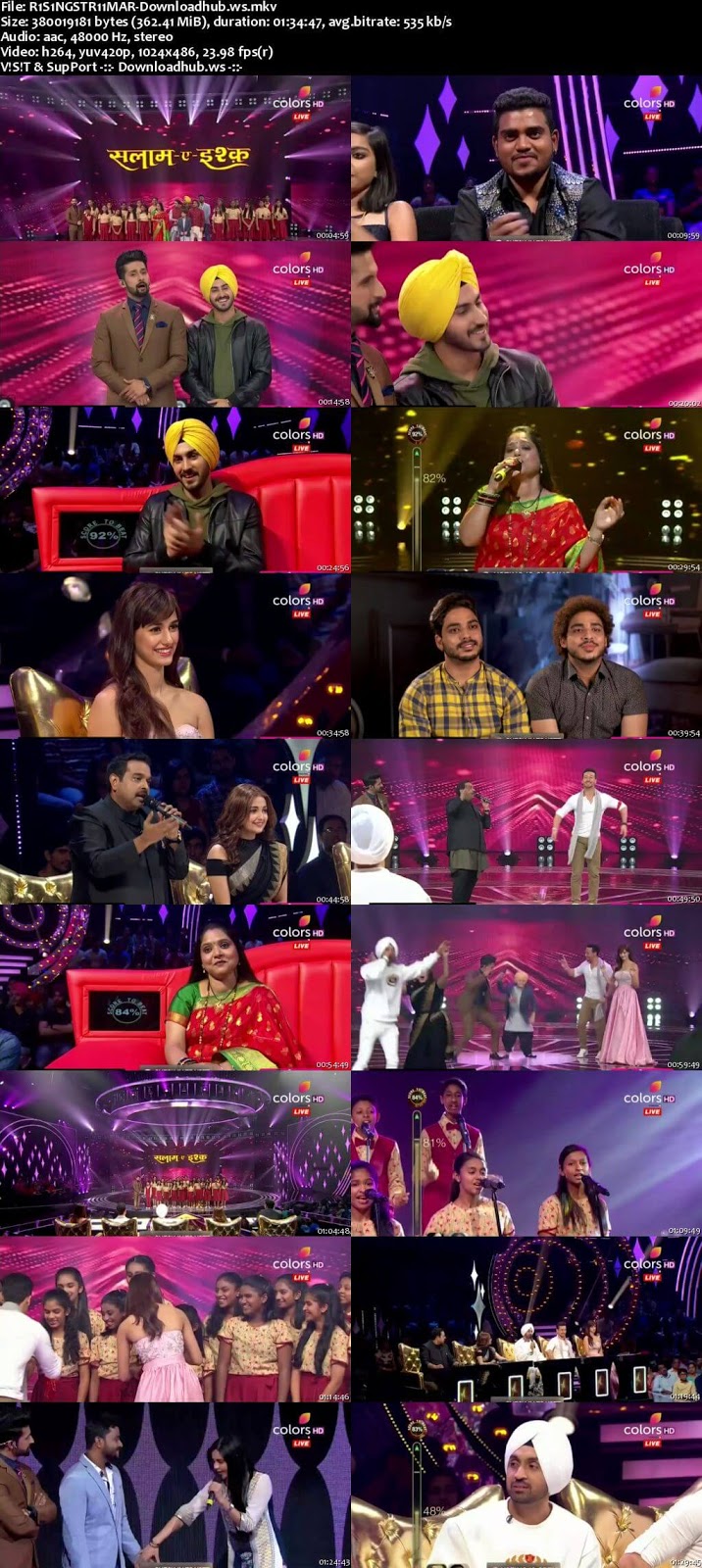 Rising Star Season 2 11 March 2018 Episode 15 HDTV 480p