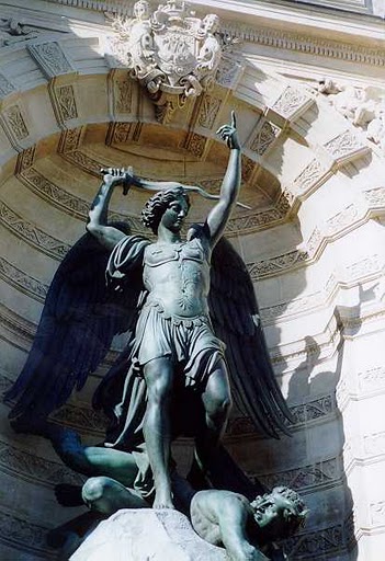 St-Michel Archange – Protecteur de l`Église et de la France – Abbé Soyer – ( Images et Musique) 19 eme siècle Arcanjo%2Bmiguel