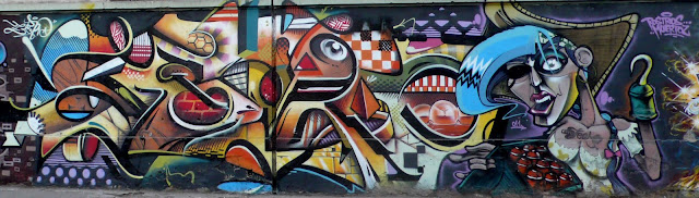 graffiti streetart in santiago de chile