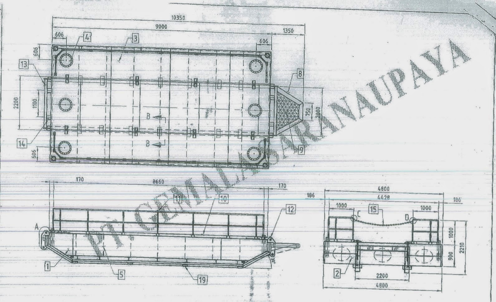 KATA PURA - ENGINEERING: Mining Pump Pontoon Extend Modification Project