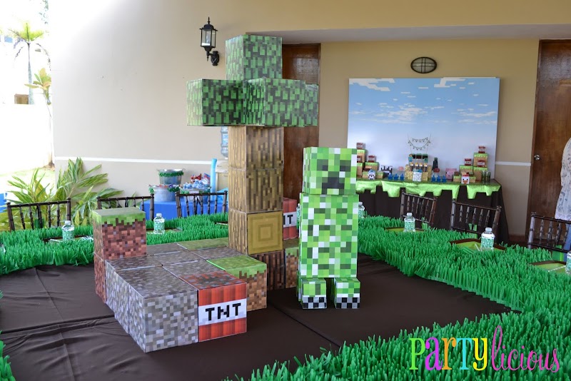 43+ Great Concept Minecraft Party Decoration Ideas