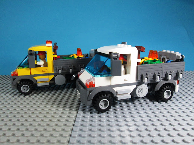 MOD Set LEGO City 60073 Service Truck