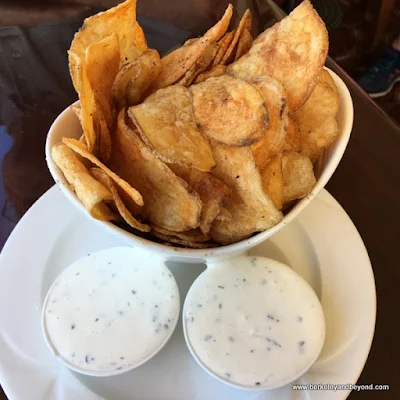 housemade potato chips at the Top of the Mark in San Francisco, California