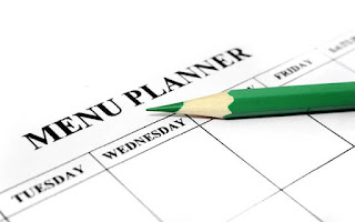 Hacer un menú te ayudará a organizarte menú