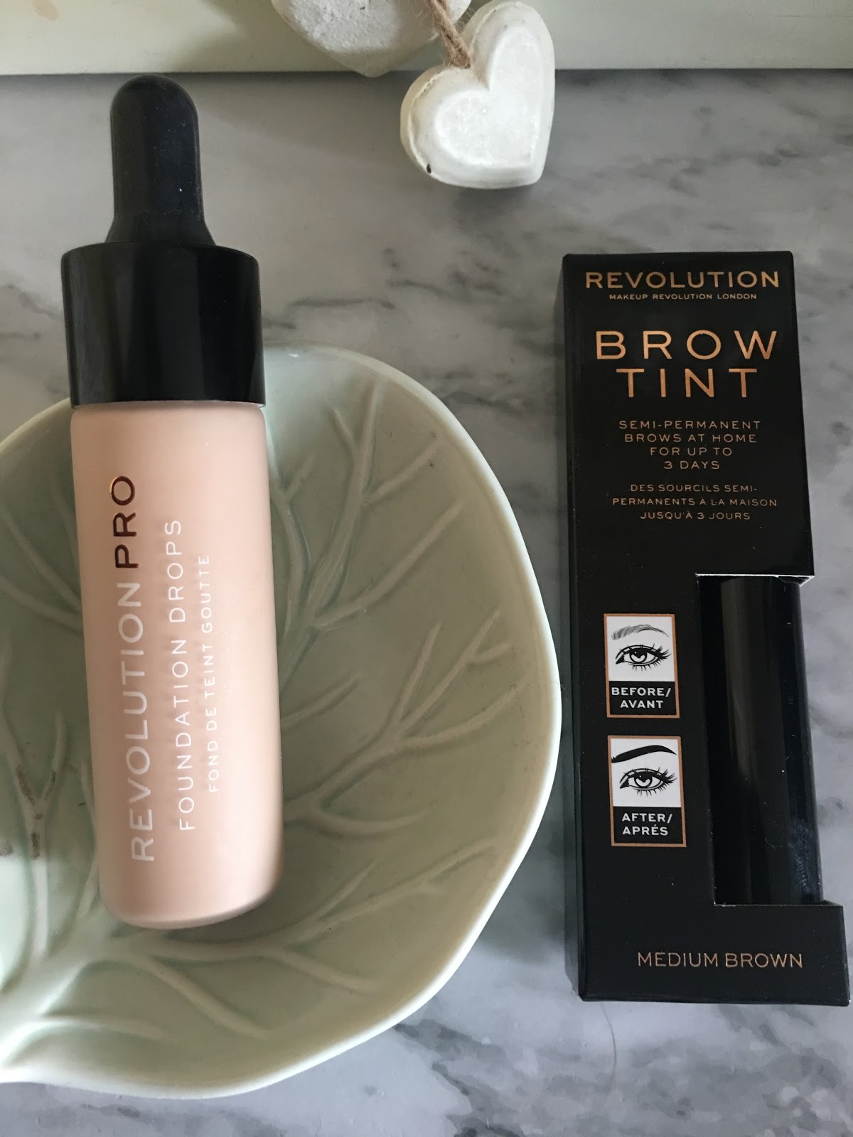 REVOLUTION FOUNDATION DROPS & BROW TINT FIRST IMPRESSIONS JUELOOK