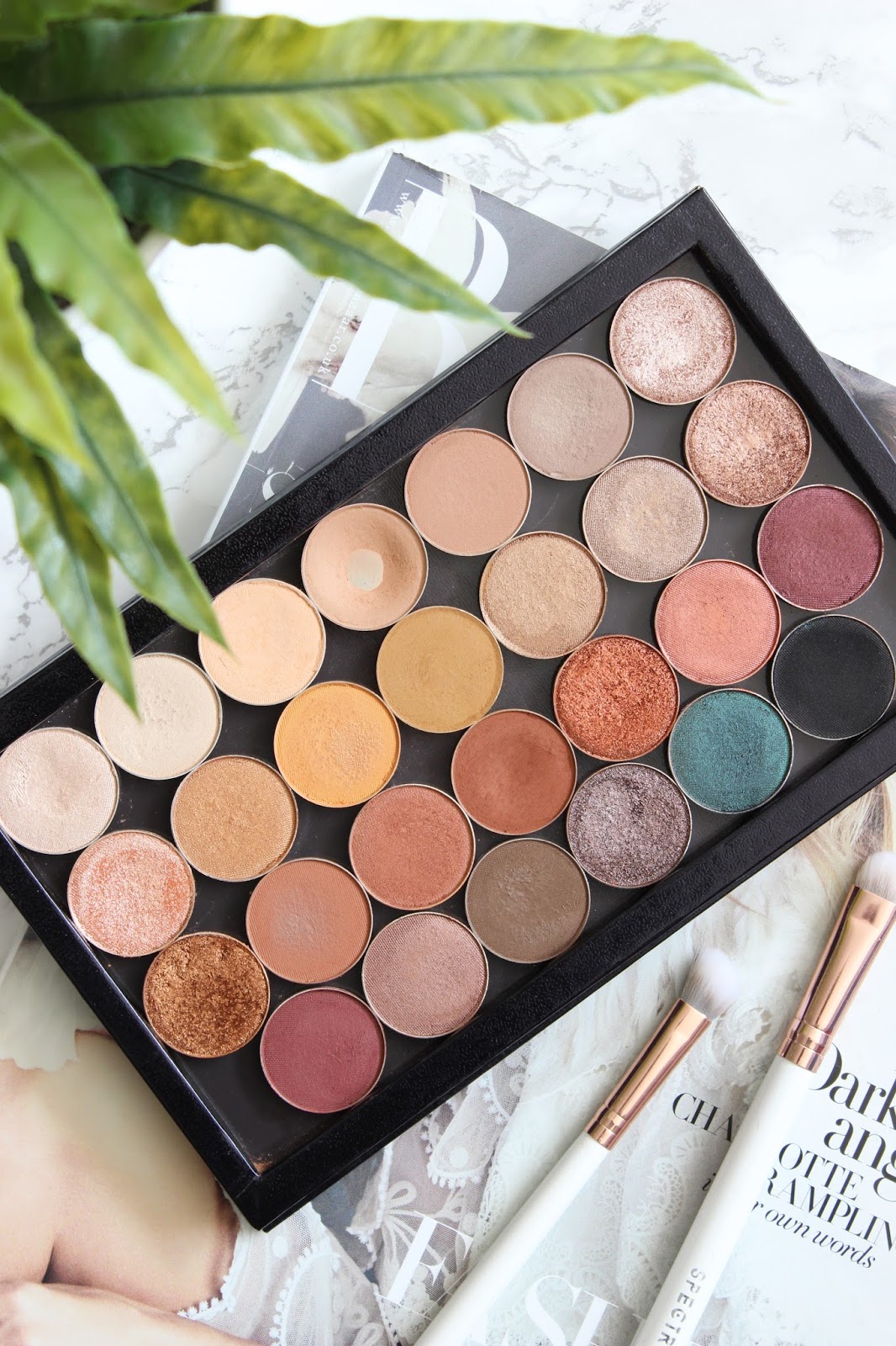 I Finally Finished My Makeup Geek Palette  Review & Swatches  BRITISH 