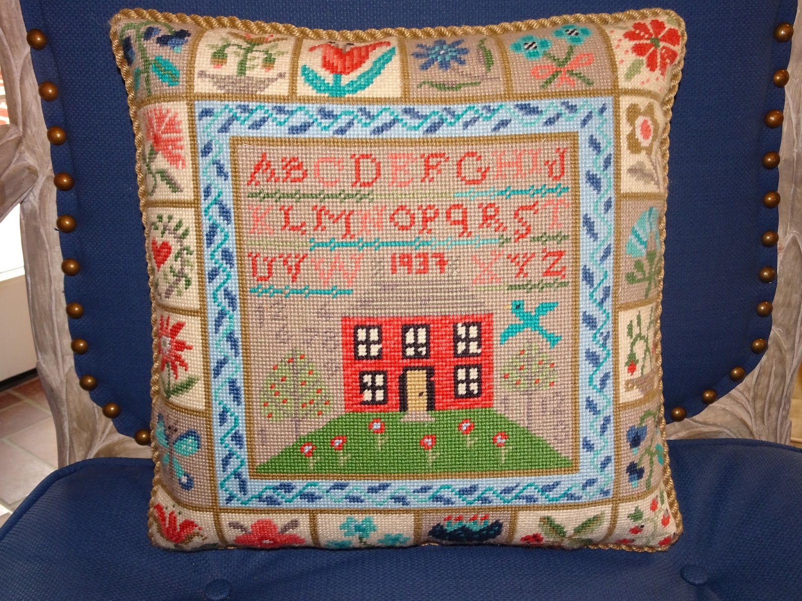 The French Tangerine needlepoint collections