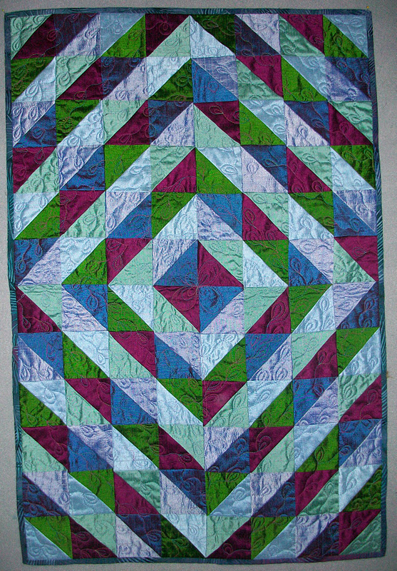 Cheryl Lynch Quilts The Finished Silk Quilts