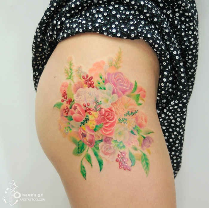 Trendiest Watercolor Tattoos For Women