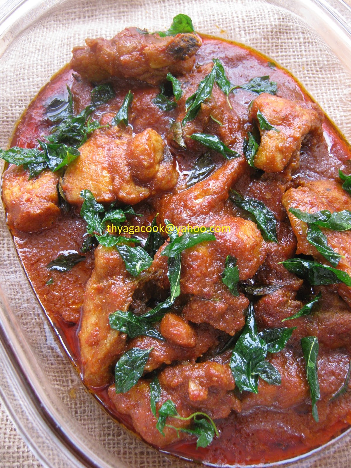 DAUN KARI Masakan Malaysia..... SAMBAL AYAM