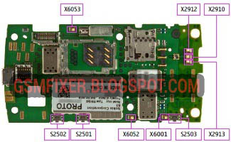 Nokia X3 Circuit Schematic Diagram PCB Layout
