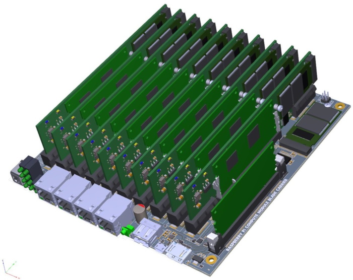 Raspberry Pi Compute Module 3 cluster