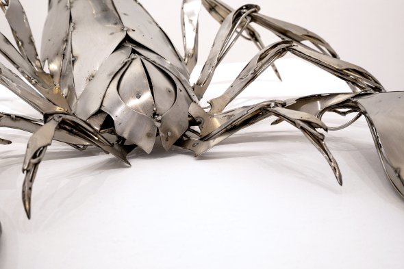 As esculturas de animais metálicos de Georgie Seccull Georgie Seccull arte esculturas metálicas de animais sucata