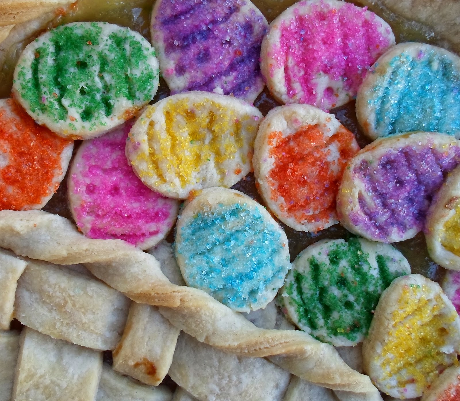 Happier Than A Pig In Mud Easter Basket Pie Crust Decoration