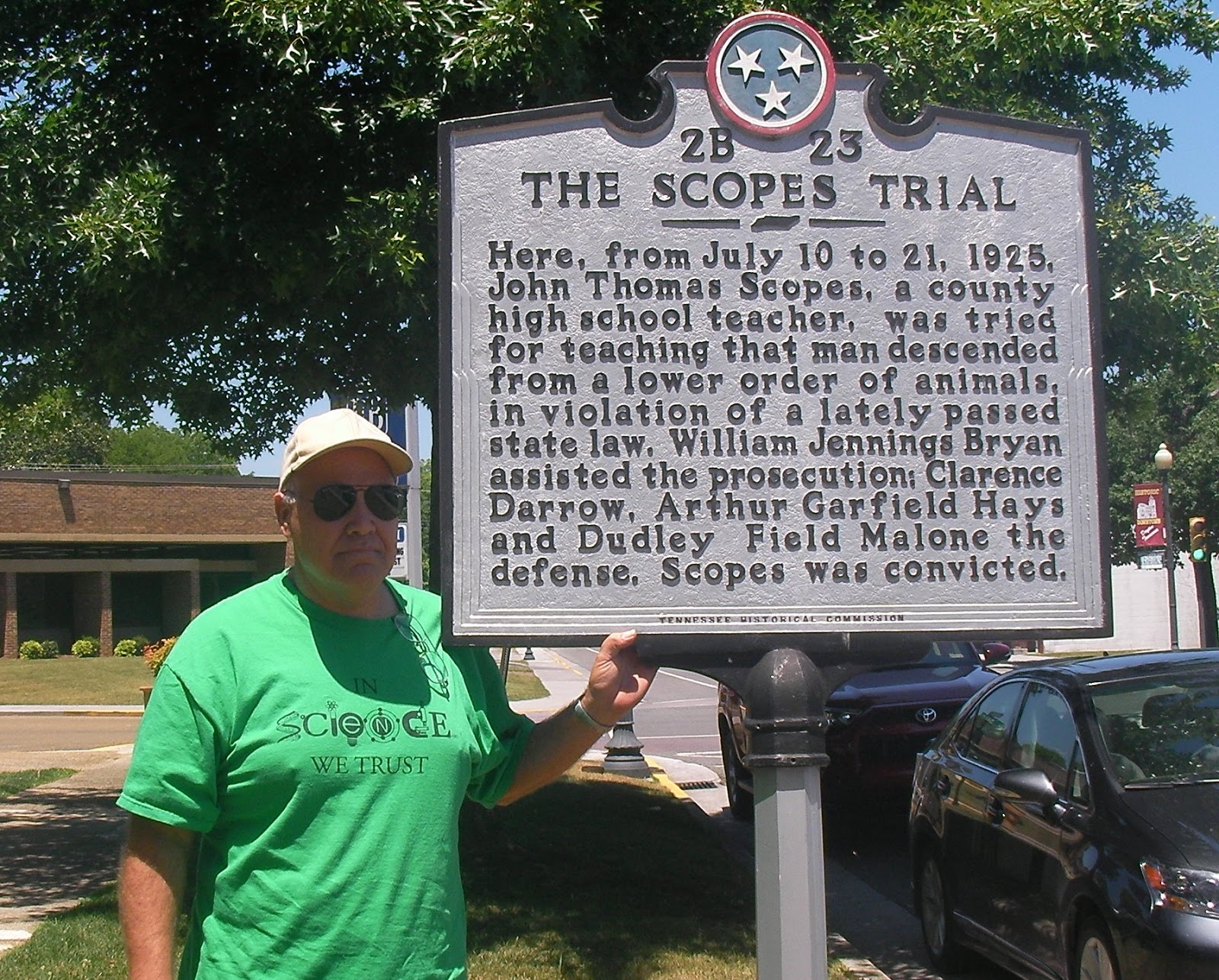 billandilea Scopes Tennessee Trial Courtroom 1925 and Kentucky