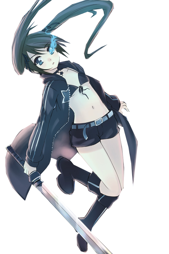 Black Rock Shooter Anime Black Rock Shooter Anime