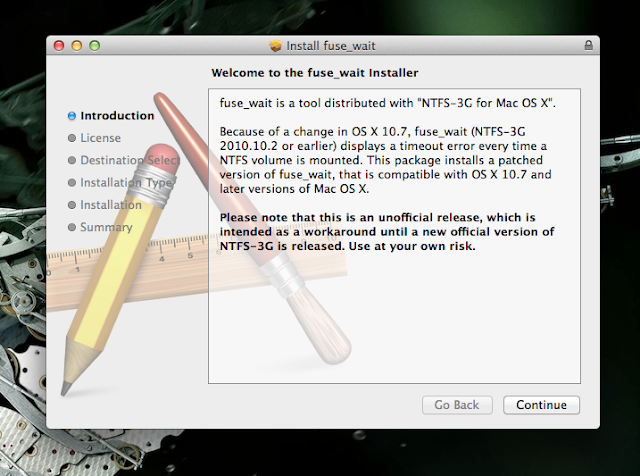 Enable write support to NTFS format under Mac OS X Enable write support to NTFS format under Mac OS X