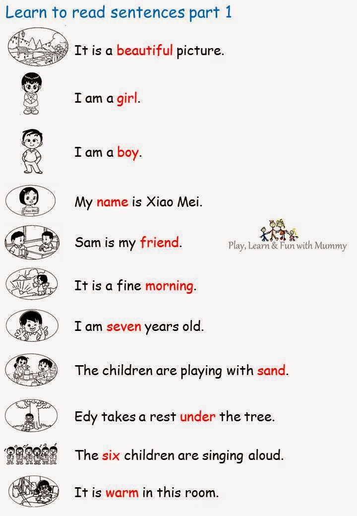 Play, Learn & Fun with Mummy: 5 岁哥哥 KSSR 小一预备课程教材 ”Learn to read ...