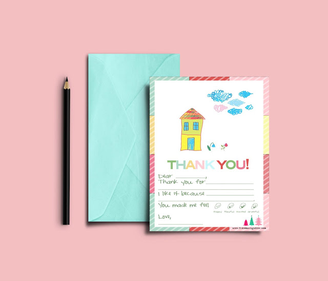 Free Printable Thank You Notes For Kids