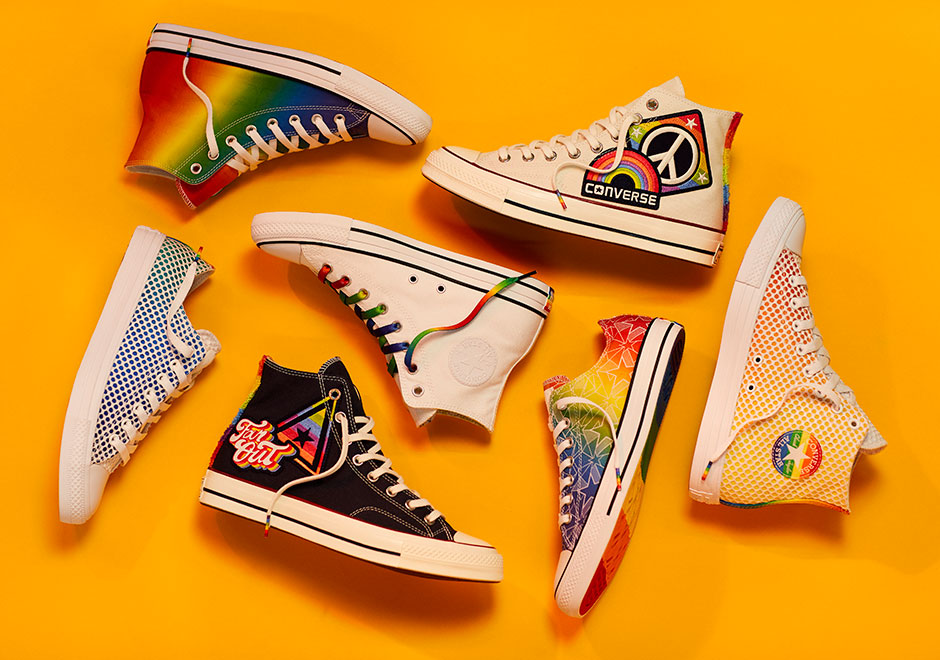 Nike e Converse lançam coleção em apoio ao mês do orgulho LGBT Nike e Converse lançam coleção em apoio ao mês do orgulho LGBT