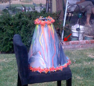 LAWN TEA: VOLCANO CAKE