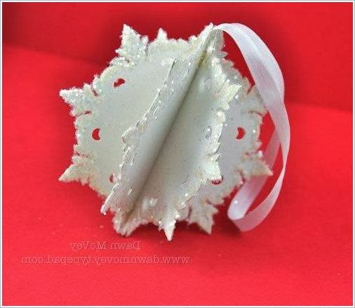 Объемные снежинки из бумаги. Volume of paper snowflakes