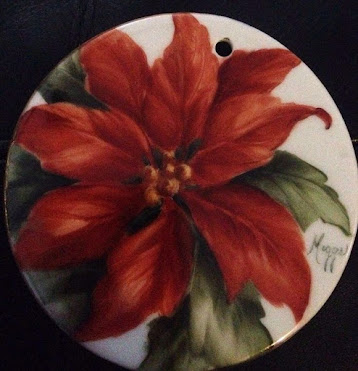 Poinsettia Ornament