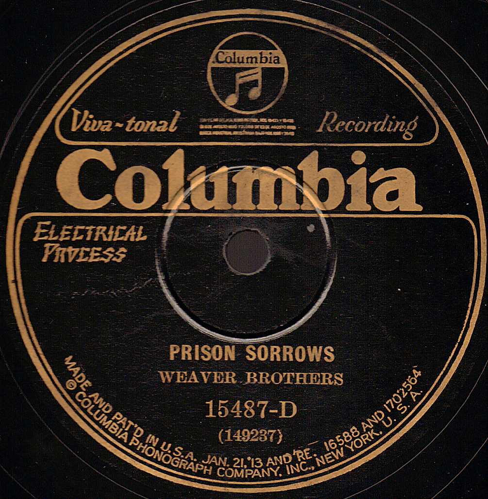 Allen`s archive of early and old country music. Weaver Brothers