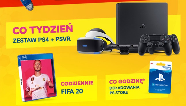 Wygraj konsolę Playstation 4 Pro + gogle VR + 2 pady Konkurs