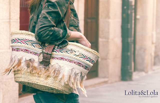 Capazo strawbag boho lolitaylola yolandafaguilera bolso ibiza strawbag capazo lolitaylola moda ibiza boho chic yolandafaguilera