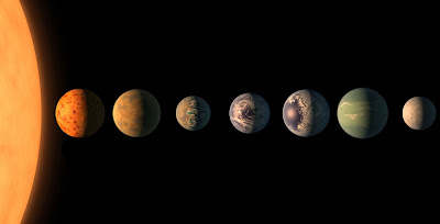 Descubren sistema estelar cercano con siete planetas similares a la Tierra. INTERNET/Medios